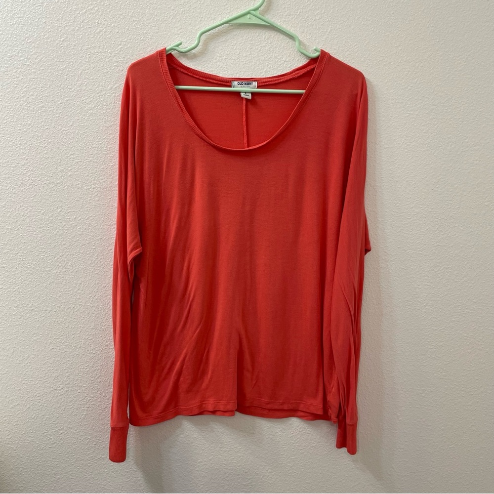 Old navy long sleeve shirt pink large